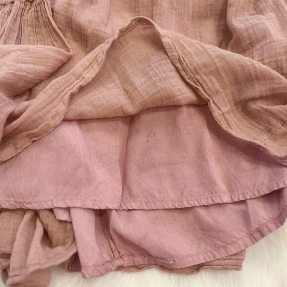 Elegant Mauve Sleeveless Dress - Picture 6 of 9